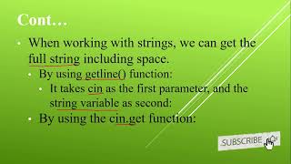 Lecture 40 Access String [upl. by Slemmer932]