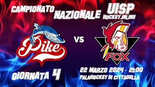 Campionato Nazionale UISP  Cittadella Pike vs Fox Fighters [upl. by Evad875]