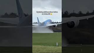 lightning strikes planes twice on takeoff [upl. by Ocirne]