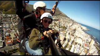 Kapstadt aus der Luft Paragliding live  Cape Town from above [upl. by Karlee]