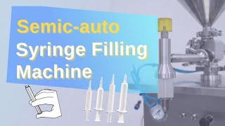 Semiautomatic PFS Syringe Filling Mchine [upl. by Nida959]