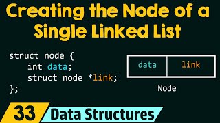 Creating the Node of a Single Linked List [upl. by Sarah]