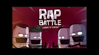 RAP BATTLE lumabag sa curfew Pinoy Animation [upl. by Aknayirp]