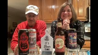 Craft Beer Reviews amp Spooky Beers 103124German Style Amber Lager Pumpkin Ale amp Hazy IPA [upl. by Bryna]