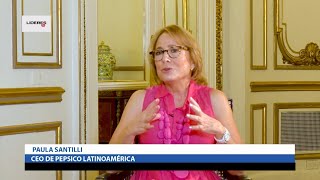 Líderes TV Entrevista a Paula Santilli CEO de Pepsico Latinoamérica [upl. by Engapmahc26]