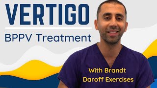 Vertigo Treatment at Home for BPPV Benign Paroxysmal Positional Vertigo  Brandt Daroff Exercises [upl. by Ekud66]