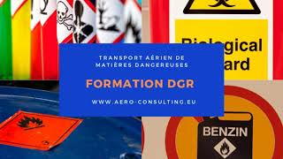 AERO CONSULTING FORMATION DGR TRANSPORT AERIEN DES MARCHANDISES DANGEREUSES [upl. by Gerita]