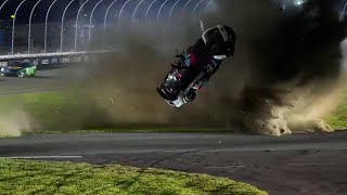 Ryan Preece flips nearly a dozen times in a scary wreck at Daytona [upl. by Vanny]