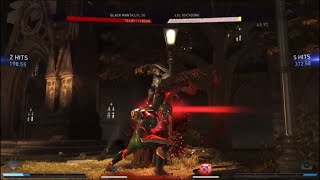 Black Manta vs Cyborg  INJUSTICE 2 GUILD MULTIVERSE   Solo Boss Strategy [upl. by Einaffit]