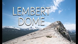 Lembert Dome Hiking Tuolumne Meadows Granite Dome [upl. by Priscilla315]