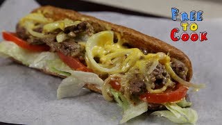 How to cook a Chopped Cheese Sandwich [upl. by Litsyrk117]