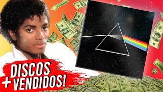 10 Discos mais VENDIDOS da HISTÓRIA 📀 💰 [upl. by Esiouqrut]