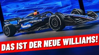 Williams Präsentation 2024 Das ist der FW46  Formel 1 2024 [upl. by Faxen793]