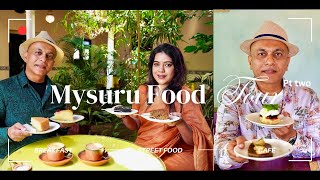 MYSURU FOOD TOUR Old amp New Vinayaka Mylari Deepu Dosa Naviluna Malgudi Minimal Coffee High [upl. by Talia]