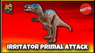 Irritator Sound Strike Primal Attack Mattel  PTBR [upl. by Nikita]