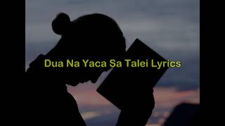 Fijian Gospel  Dua Na Yaca Sa Talei Lyrics [upl. by Hansiain4]