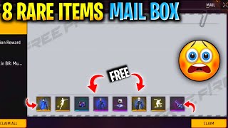 8 Most Rare Items In Mail Box 😨  Garena Sent Me Special Gift V Badge 🤑 shorts short [upl. by Odragde]