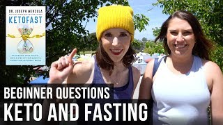 KetoFast QampA  starting keto and intermittent fasting for beginners [upl. by Adlecirg]