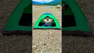 camping tent setup  camping tent kaise lagate hain [upl. by Kali]