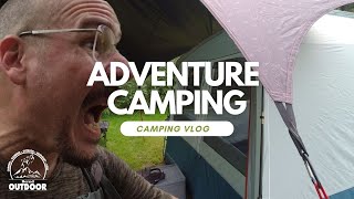 ⚠️Adventure Camping Bayerischer Wald mit Gewitter und dem Dachzelt ⛈⛈ [upl. by Nylhtac]