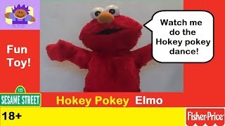 2002 Sesame Street Hokey Pokey Dancing Elmo Plush Toy By Fisher Price [upl. by Sion]