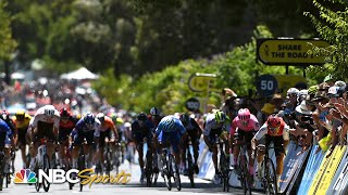 Mens Tour Down Under Stage 4  EXTENDED HIGHLIGHTS  1212023  Cycling on NBC Sports [upl. by Hashimoto]