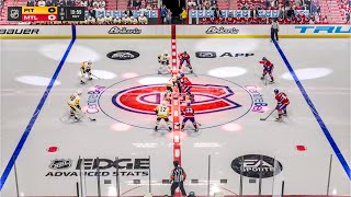 Pittsburgh Penguins vs Montreal Canadiens 10142024 NHL 25 Gameplay [upl. by Yremogtnom817]