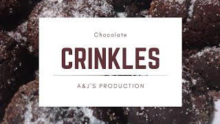 Easiest way to make Crinkles  without Powdered Sugar [upl. by Christoforo]