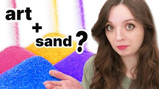 I tried SAND ART ⏳ [upl. by Phaedra]