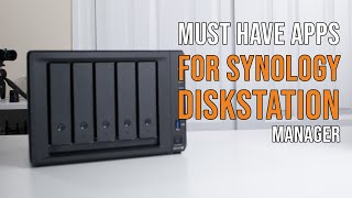 Best Applications for Synology DSM DiskStation Manager [upl. by Ahsema]