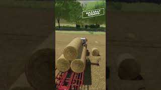 Self Loading Round Bale Trailer  Farming Simulator 22 [upl. by Platas]