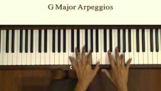 G Major E Minor Scales and Arpeggios [upl. by Kciredohr]