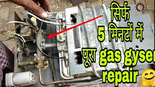 LPG Gas Geyser repair ख़ुद करें घर पर  एक एक चीज़ की जानकारी के साथ  Gas Geyser repairing [upl. by Lotta]