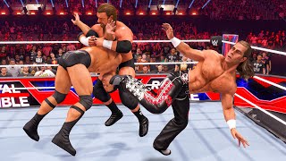 How Long Can DX Last In A Royal Rumble [upl. by Nlycaj]