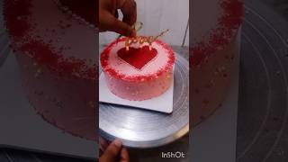 New design ♥️♥️♥️Anniversary cakecakedecorating ytshortvideo viraltrending video [upl. by Shurwood]