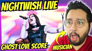 NIGHTWISH  Ghost Love Score OFFICIAL LIVE MUSICIAN REACTS [upl. by Onilecram]