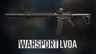 WARSPORT LVOA M4 Conversion Kit Modern Warfare 2 [upl. by Leanahtan]