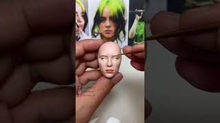 Clay Artisan JAY ：Transforming Clay into Billie Eilish – Portrait Sculpture [upl. by Eicyac]