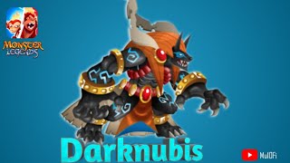 How To Breed DarkNubis  Monster Legends [upl. by Eart]