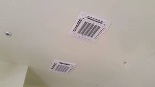 COOLING CAYMANs Ceiling Cassette Installation [upl. by Quint]