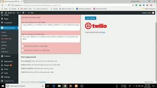 WooCommerce Order SMS Notification Plugin with Twilio API [upl. by Suidualc]