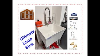 Ultimate Shop Sink for your Garage [upl. by Neelrac964]