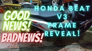 Honda BeAT v3 Frame Reveal Good news o Badnews [upl. by Ocirderf]