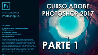 Tutorial de Photoshop cc 2017  Parte 1 [upl. by Martica]