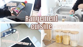 NETTOYAGE ET RANGEMENT CUISINE  ROUTINE MENAGE AVEC LES PRODUITS ACTION [upl. by Calendre]