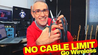 CUT the Cable Go Wireless with XVIVE U2 Guitar Wireless System Review [upl. by Owades]