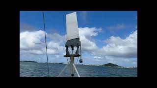 DIY Wind Vane Self Steering for Sailboats [upl. by Irb94]