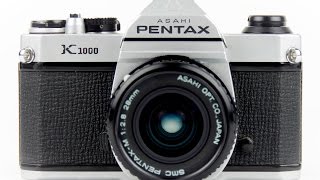 How to Use a Pentax K1000 35mm Film Camera [upl. by Cartan]