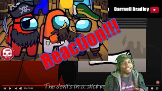 AMONG US SONG by JT Music amp Bonecage feat Neebs Gaming quotThe Mutineerquot A Space Shanty  DB Reaction [upl. by Kamal]