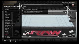 WWE 2K19 Bradshaw Moveset [upl. by Lauter424]